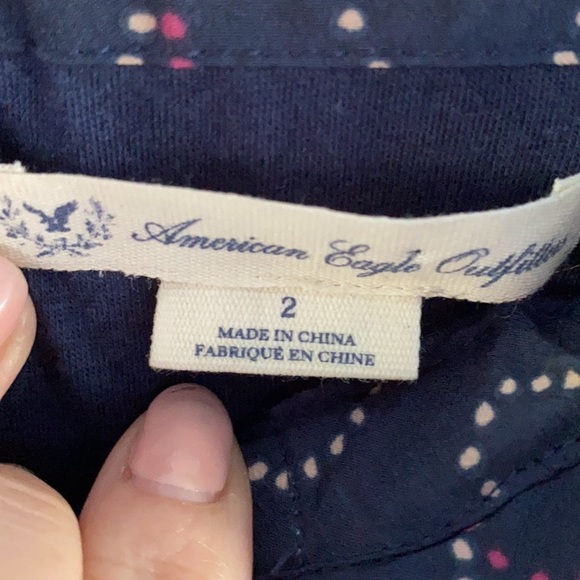 AMERICAN EAGLE agile corset strapless dress lined - Picture 4 of 6